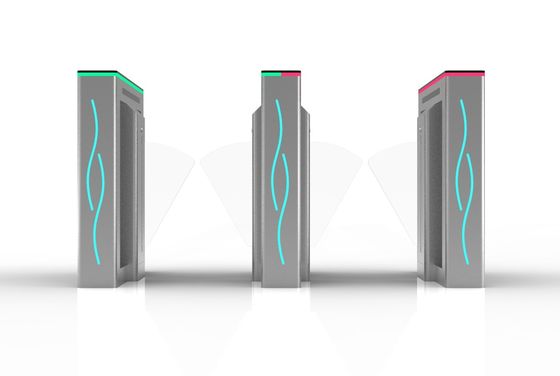 アクセス制御のためのTCP/IP通信インターフェイスを持つ自動RFIDフラップターンスタイルゲート