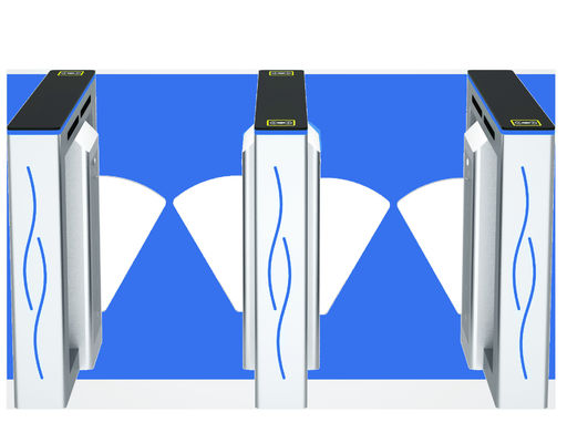 アクセス制御のためのTCP/IP通信インターフェイスを持つ自動RFIDフラップターンスタイルゲート
