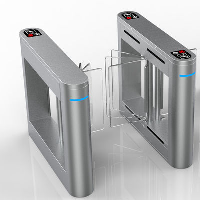 IP54 600mm パセージ RS485/TCP/IP インターフェースのステンレス鋼スイングゲート